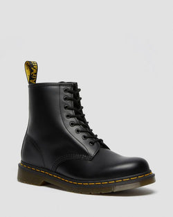 Boots 1460 en cuir Smooth à lacets Noir