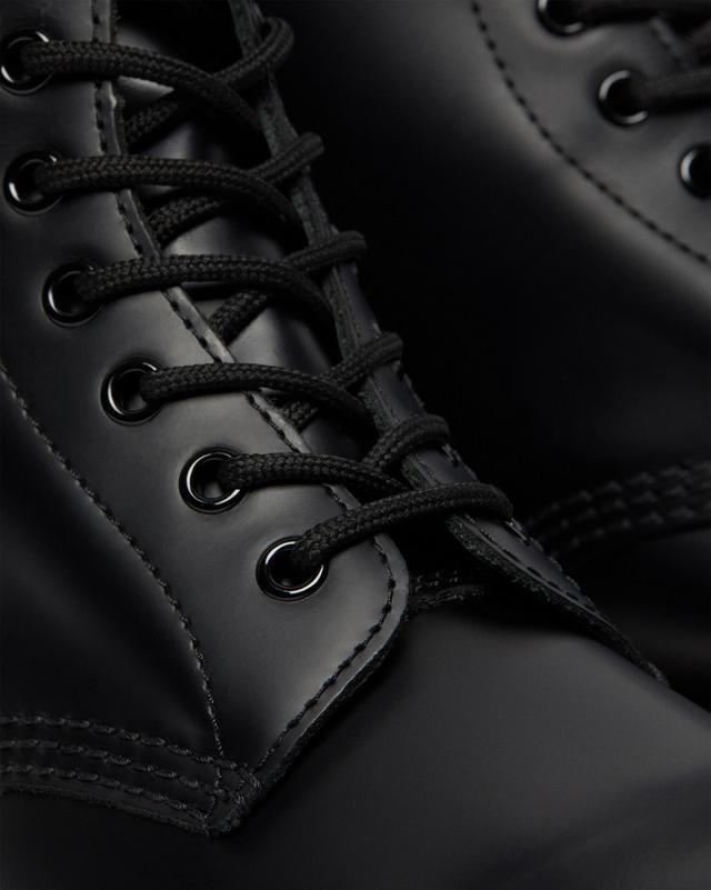 Boots 1460 en cuir Smooth à lacets Noir