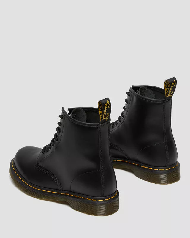 Boots 1460 en cuir Smooth à lacets Noir
