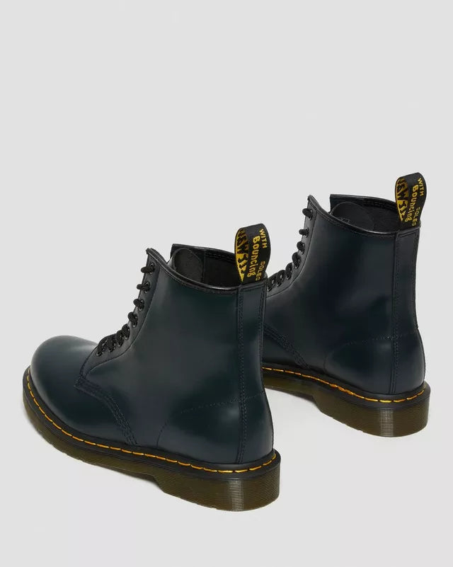 Boots 1460 en cuir Smooth à lacets Bleu marine