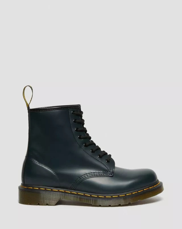 Boots 1460 en cuir Smooth à lacets Bleu marine