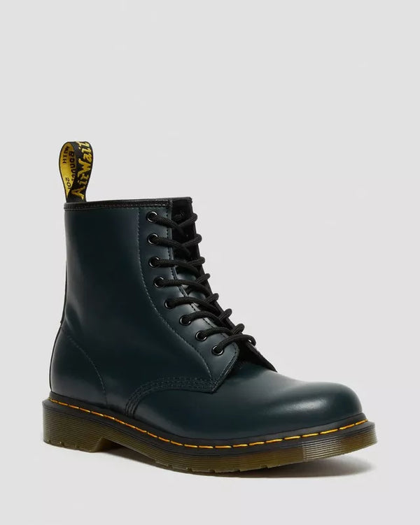 Boots 1460 en cuir Smooth à lacets Bleu marine