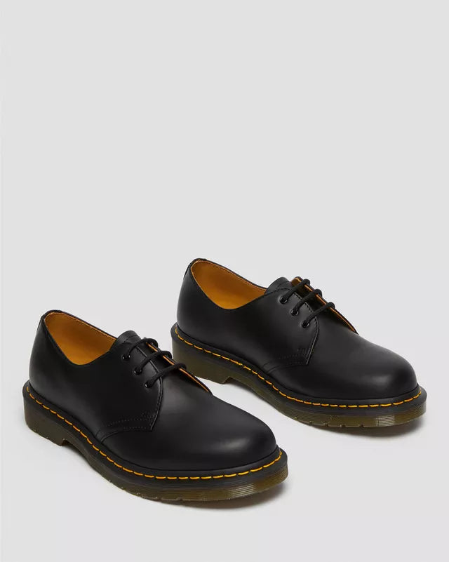 Chaussures 1461 noir en cuir Smooth