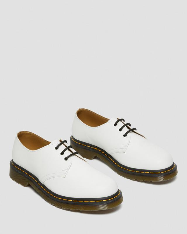 Chaussures 1461 Blanc en cuir Smooth