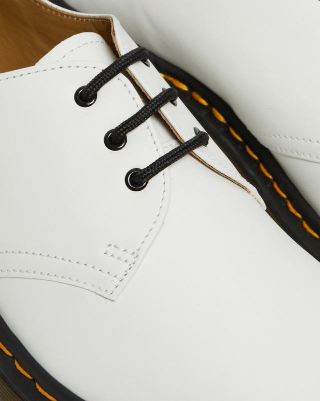 Chaussures 1461 Blanc en cuir Smooth