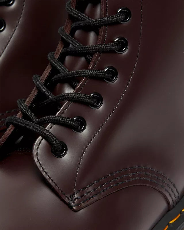 Boots 1460 en cuir Smooth à lacets Bordeaux