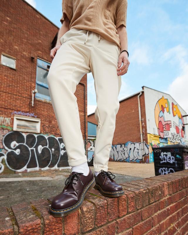 Chaussures 1461 Bordeaux en cuir Smooth