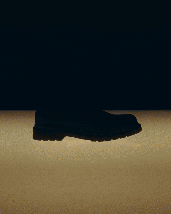 Chaussures 1461 noir en cuir Smooth